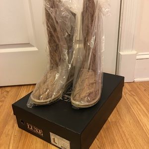 Australia Luxe Collection Tall Knit Print Boot